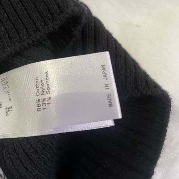 EUC Moussy Rare Black Knit one Shoulder Tank - Picture 5 of 5
